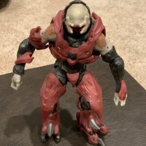 Halo Elite Zealot Alpha Crawler Soldier Figure 7” Mattel 2016 Microsft Incomplet