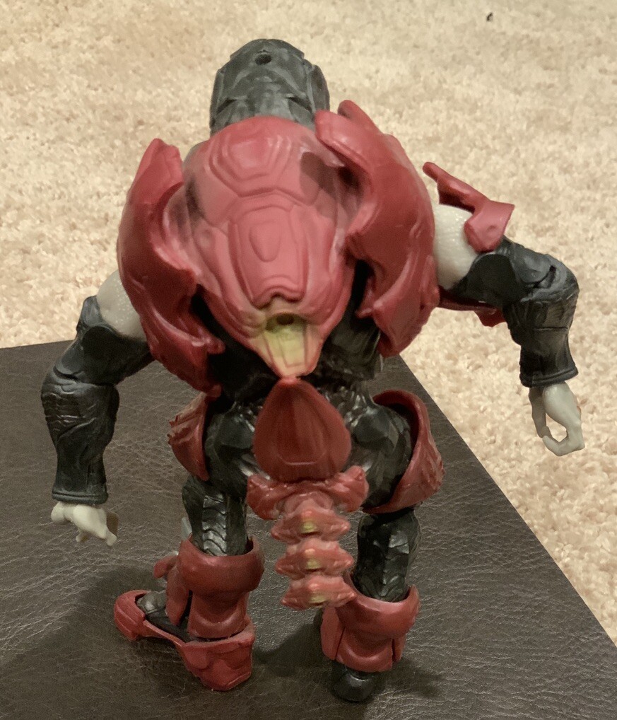 Halo Elite Zealot Alpha Crawler Soldier Figure 7” Mattel 2016 Microsft Incomplet - Image 4