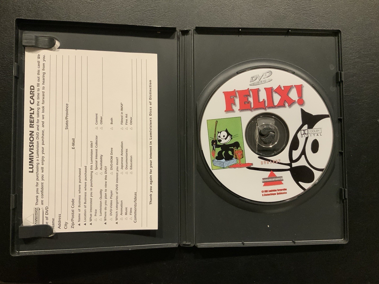 Felix! (Felix the Cat) (DVD) The Original Series Vintage Rare HTF - Image 3