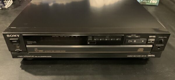Sony CDP-C50M Compact Disc CD Player 5CD Changer HiFi Separate 1988 Japan - Image 10