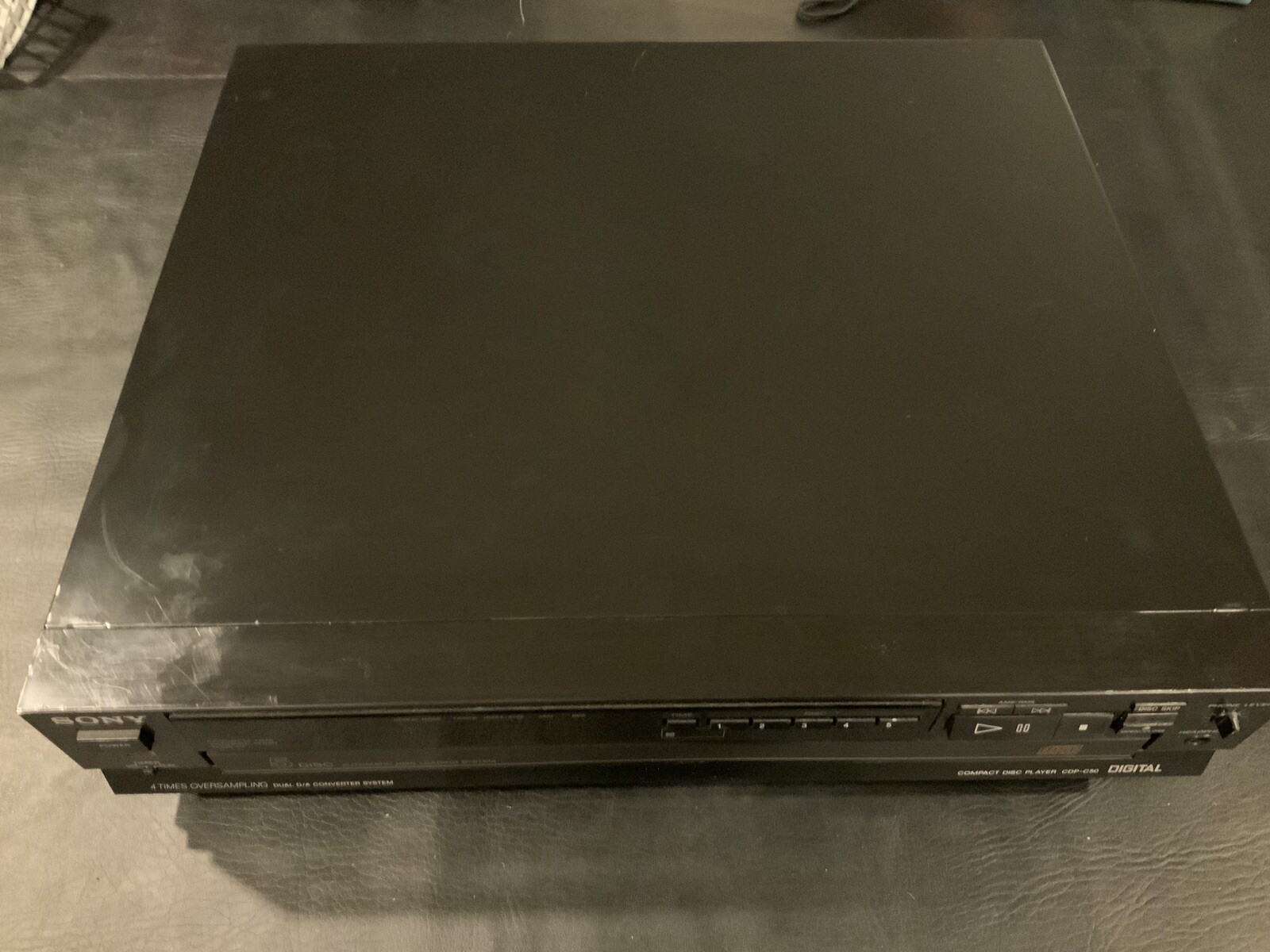 Sony CDP-C50M Compact Disc CD Player 5CD Changer HiFi Separate 1988 Japan - Image 11
