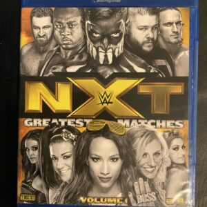WWE NXT Greatest Matches VOLUME 1 (Blu-ray, 2016, 2-Disc Set) Wrestling RARE OOP