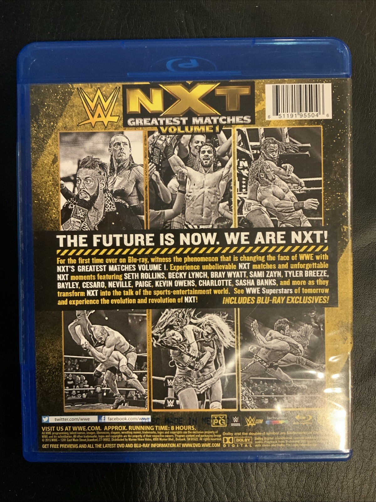 WWE NXT Greatest Matches VOLUME 1 (Blu-ray, 2016, 2-Disc Set) Wrestling RARE OOP - Image 2