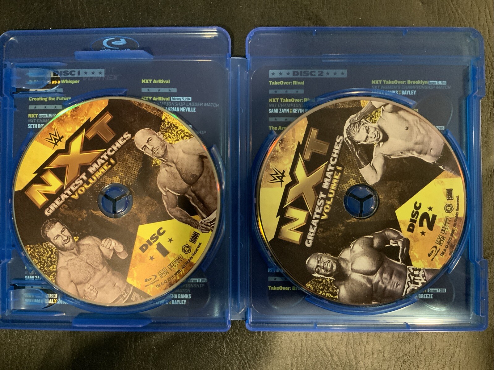 WWE NXT Greatest Matches VOLUME 1 (Blu-ray, 2016, 2-Disc Set) Wrestling RARE OOP - Image 3