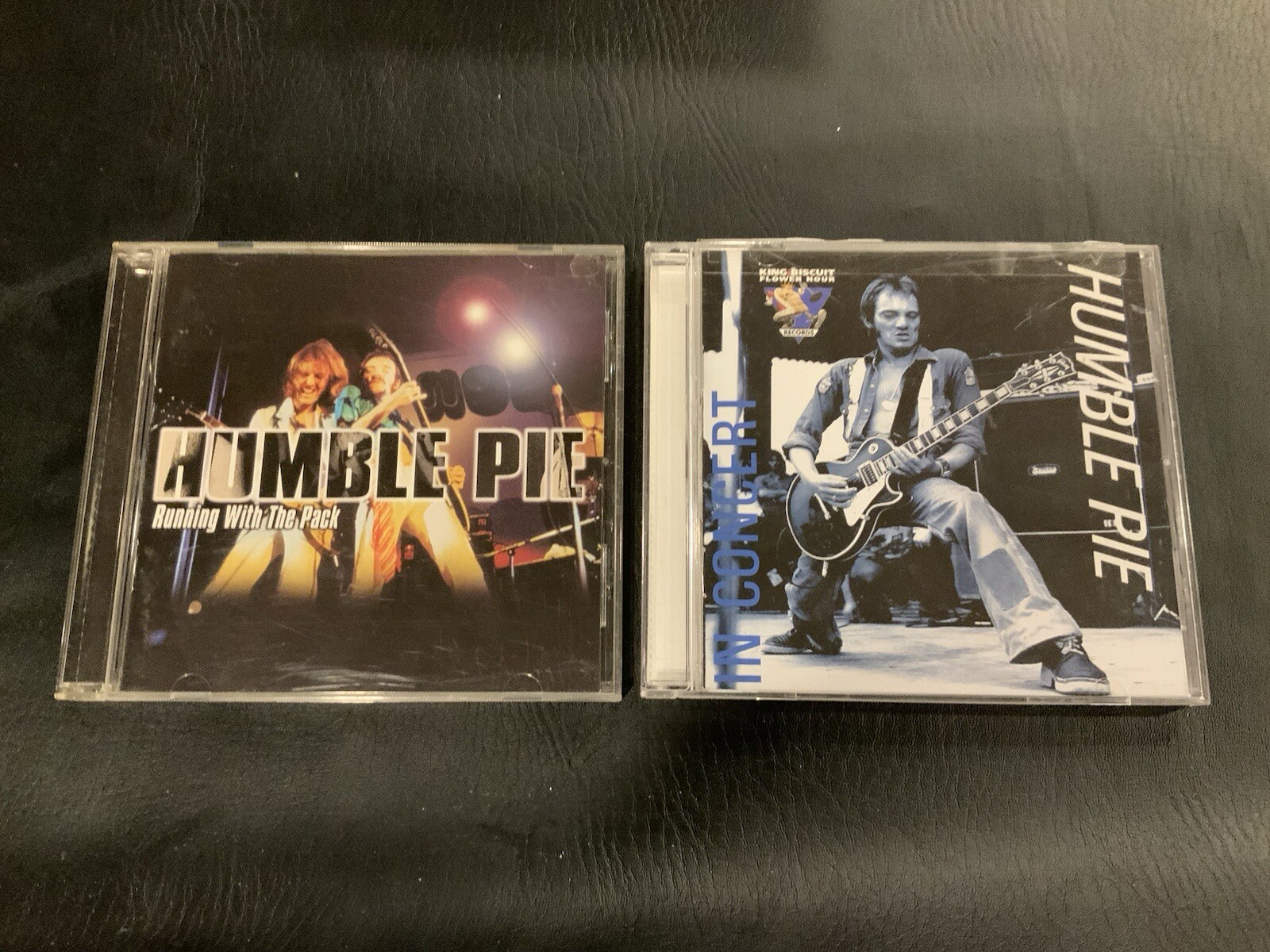2 CD Lot Humble Pie King Biscuit Flower Hour In Concert & Running With the Pack