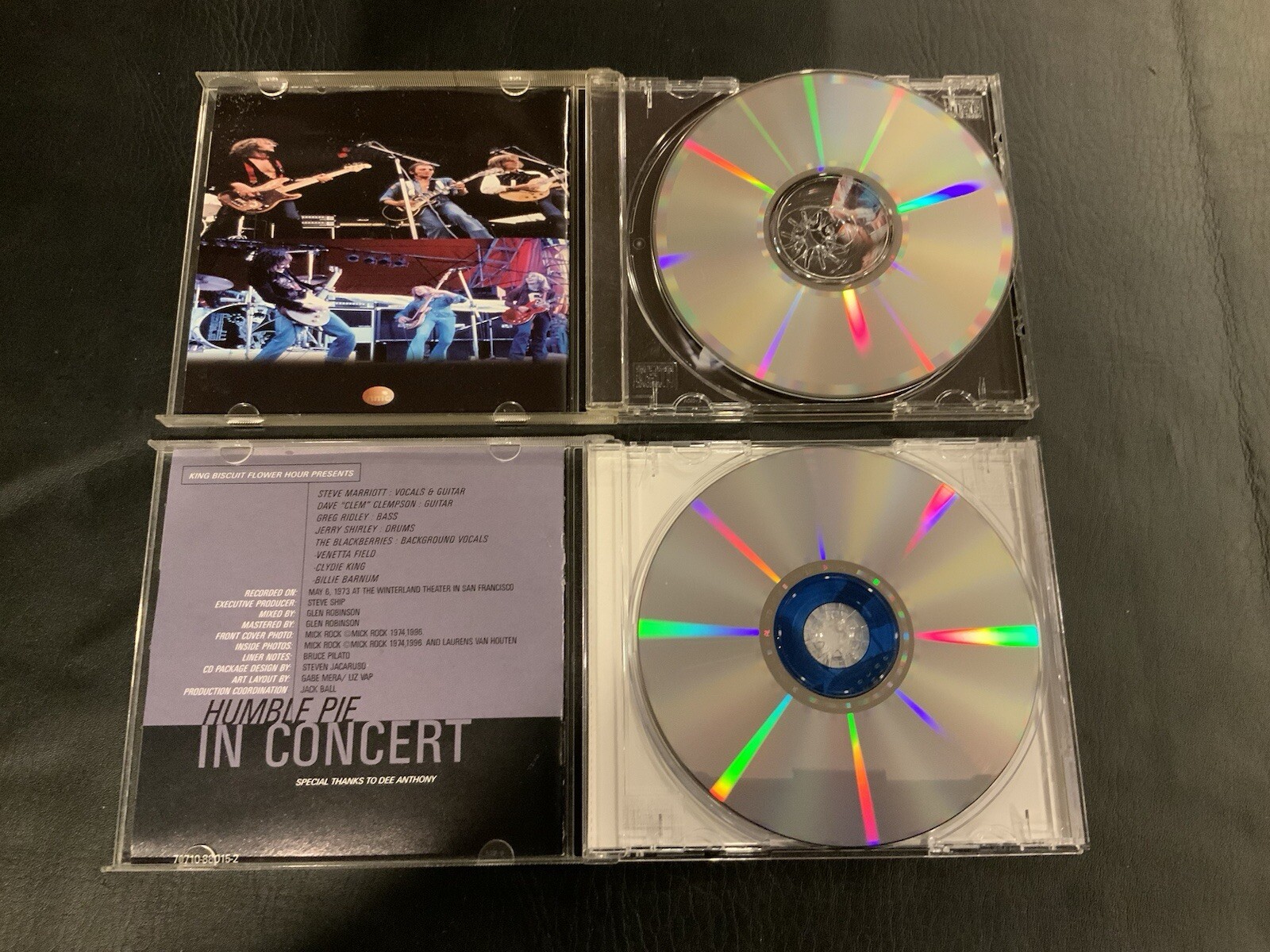 2 CD Lot Humble Pie King Biscuit Flower Hour In Concert & Running With the Pack - Image 3