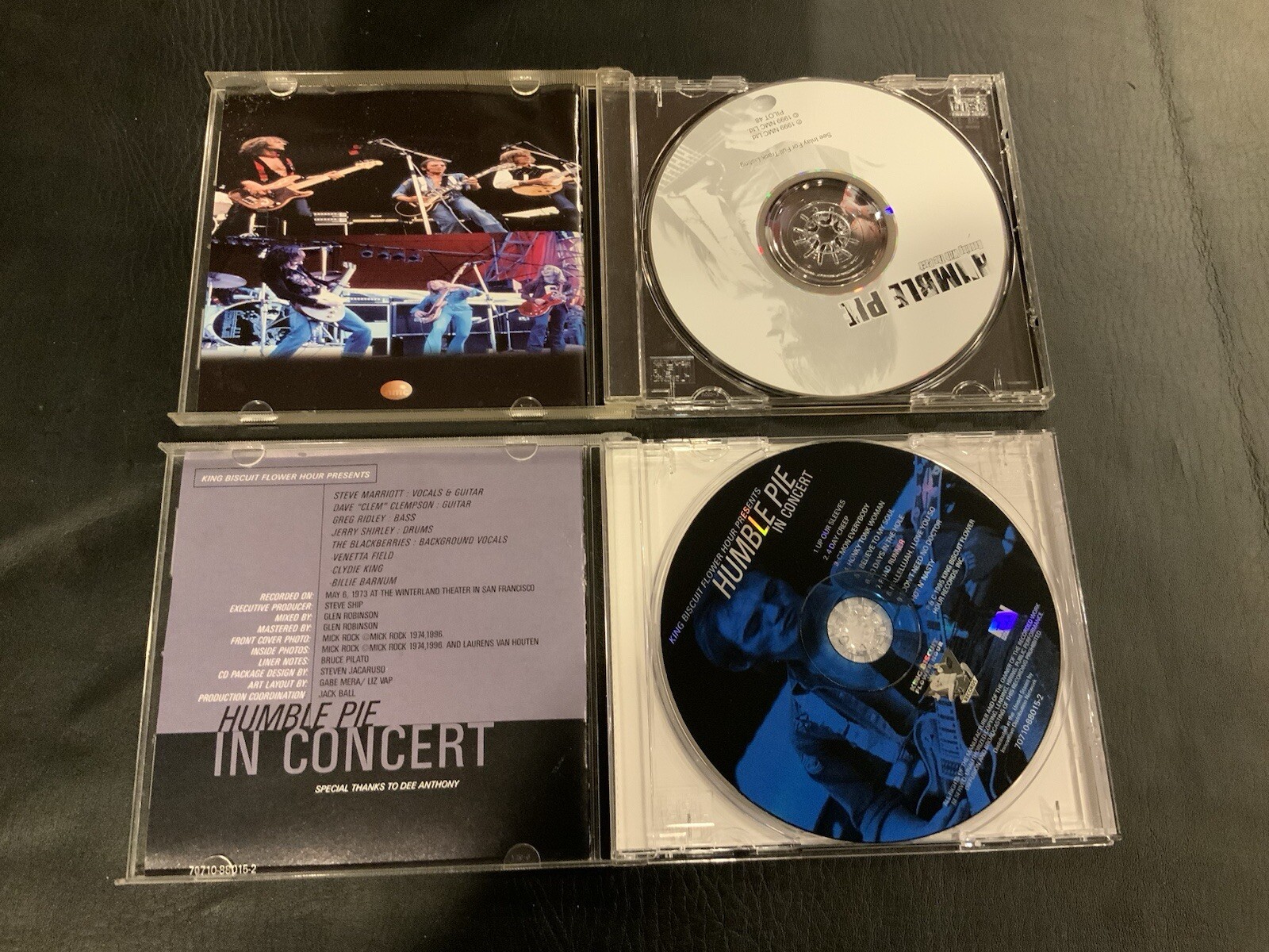 2 CD Lot Humble Pie King Biscuit Flower Hour In Concert & Running With the Pack - Image 4