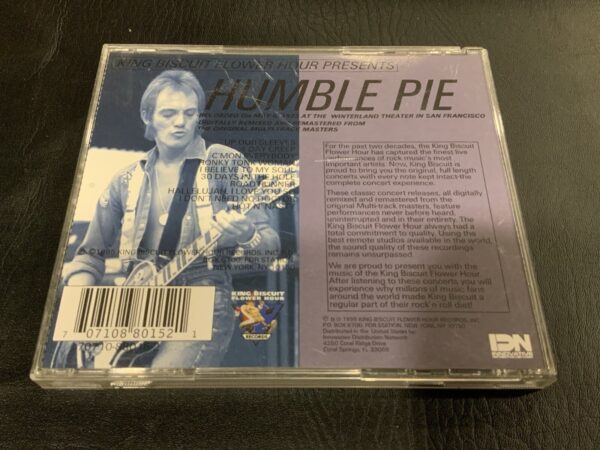 2 CD Lot Humble Pie King Biscuit Flower Hour In Concert & Running With the Pack - Image 6