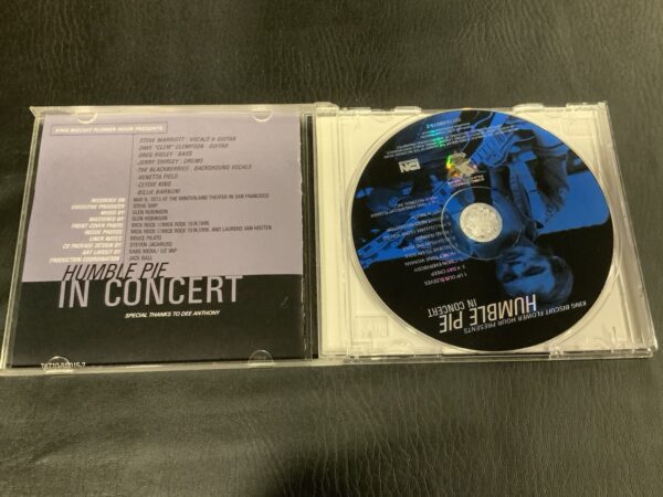 2 CD Lot Humble Pie King Biscuit Flower Hour In Concert & Running With the Pack - Image 7