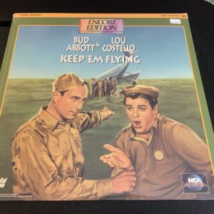 Keep Em Flying Laserdisc LD SEALED MCA Abbott & Costello Martha Raye Carol Bruce