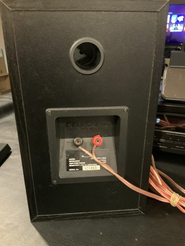 Celestion 3 MkII Hi-Fi Stereo Bookshelf Speakers Matched Pair Made England VIDEO - Image 5