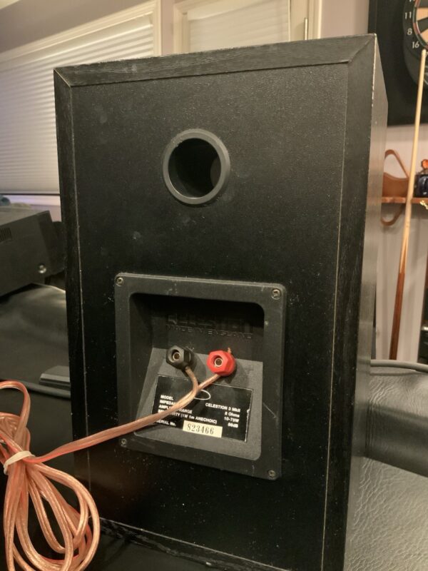 Celestion 3 MkII Hi-Fi Stereo Bookshelf Speakers Matched Pair Made England VIDEO - Image 6