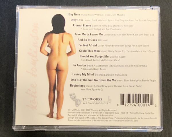 Katie Tomlinson Original Passion CD Signed | VERY RARE - Image 2