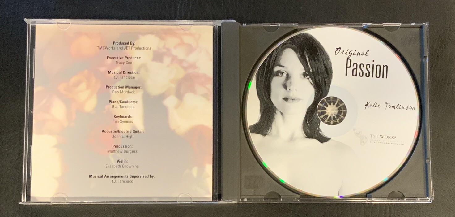 Katie Tomlinson Original Passion CD Signed | VERY RARE - Image 3