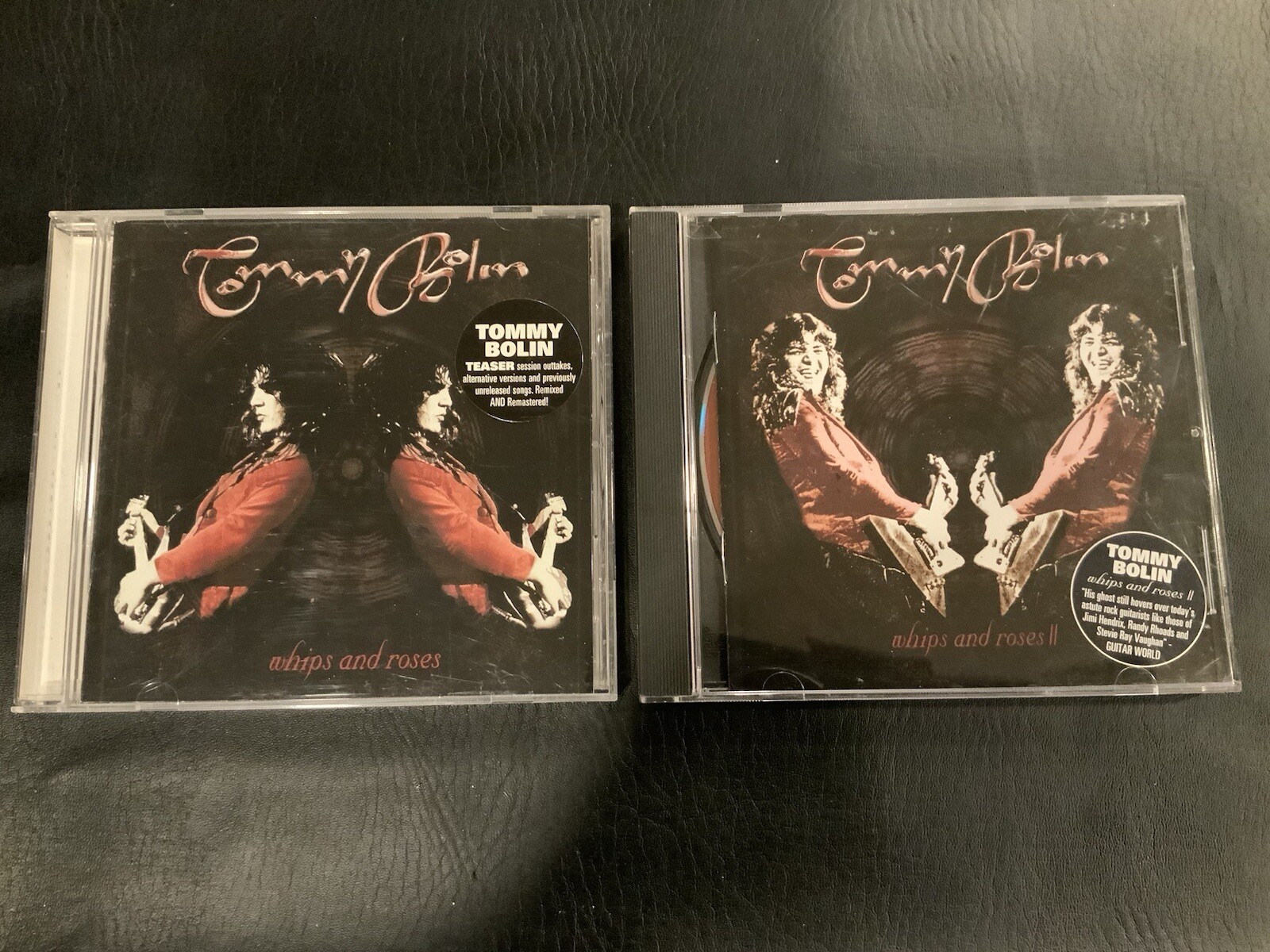 TOMMY BOLIN - WHIPS AND ROSES 1 & 2 (2CD 2006) SPV 78582 78622 (US) EXC! RAREAF!