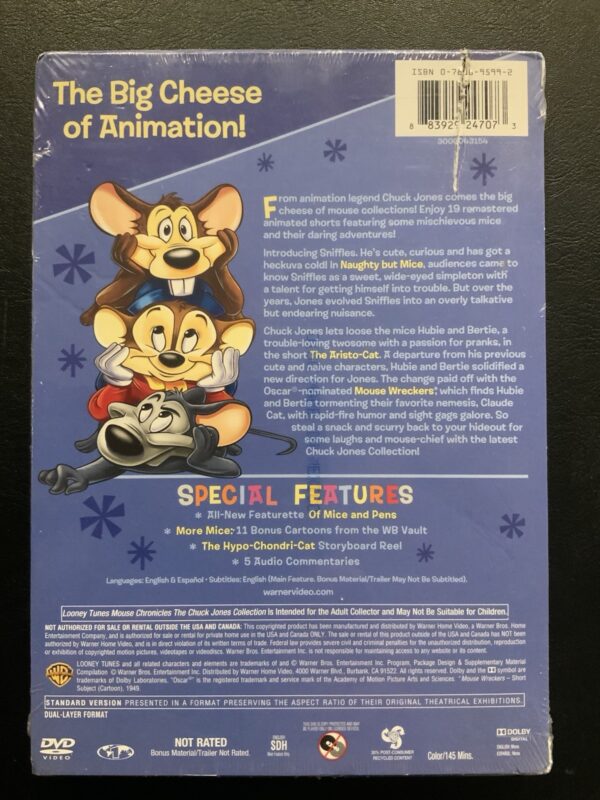 Looney Tunes the Chuck Jones Collection Mouse Chronicles [New Blu-ray] Amaray - Image 2