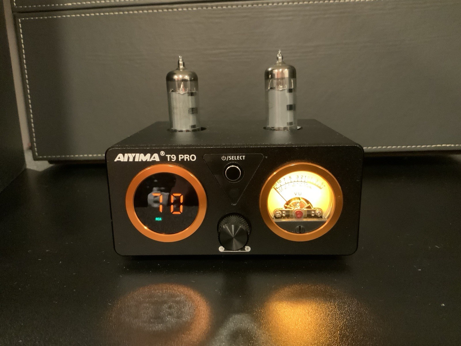 AIYIMA T9 Pro HiFi Bluetooth Vacuum Tube Amplifier USB DAC Stereo Amplifier