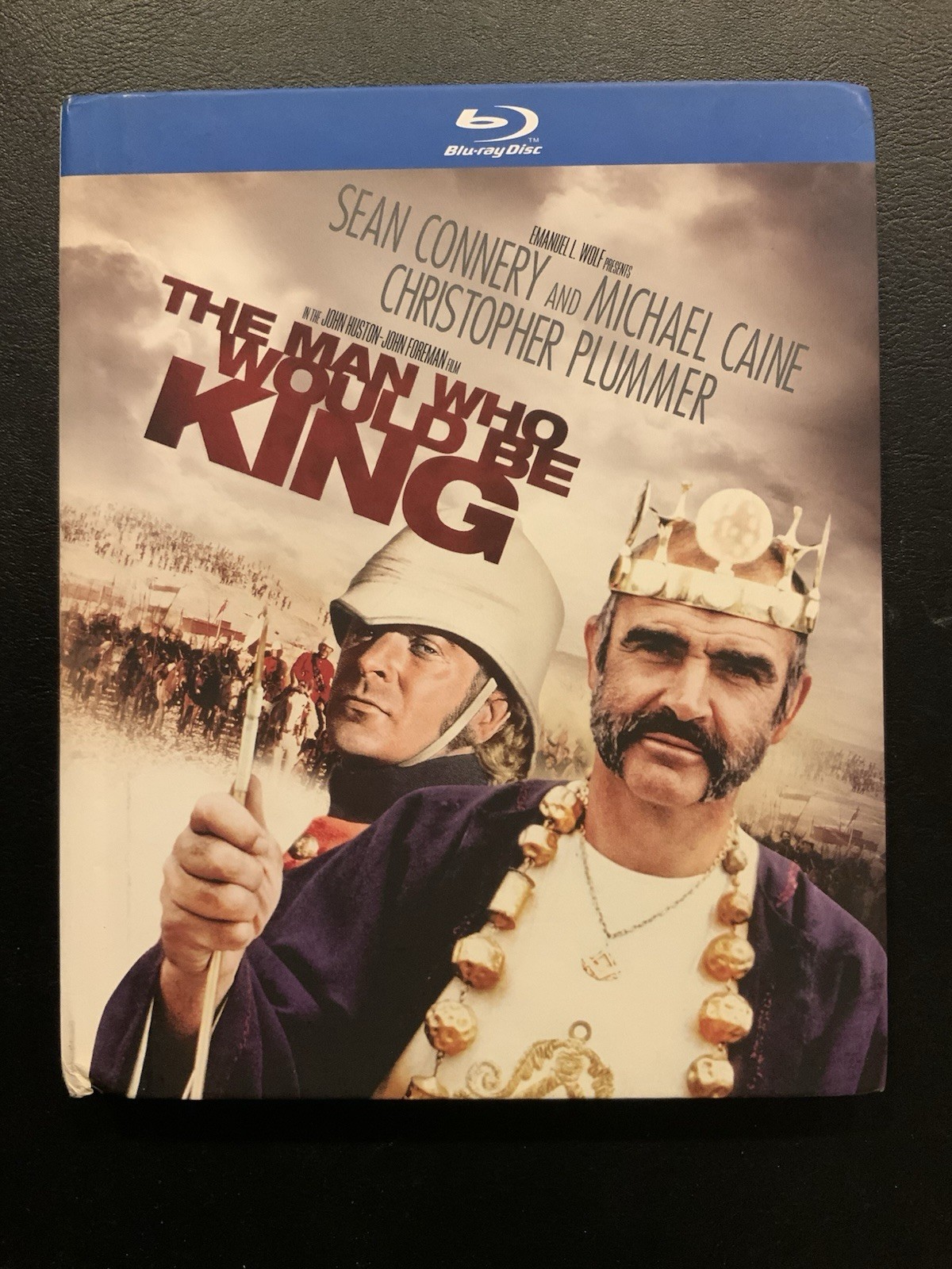 The Man Who Would Be King (Blu-ray Disc, 2011, DigiBook) Rare