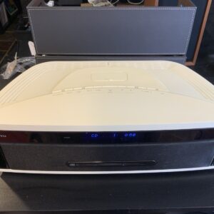 Rare Onkyo Aero Sound System - CBX-Z20 w/Remote Retro White CD iPod Dock Tested