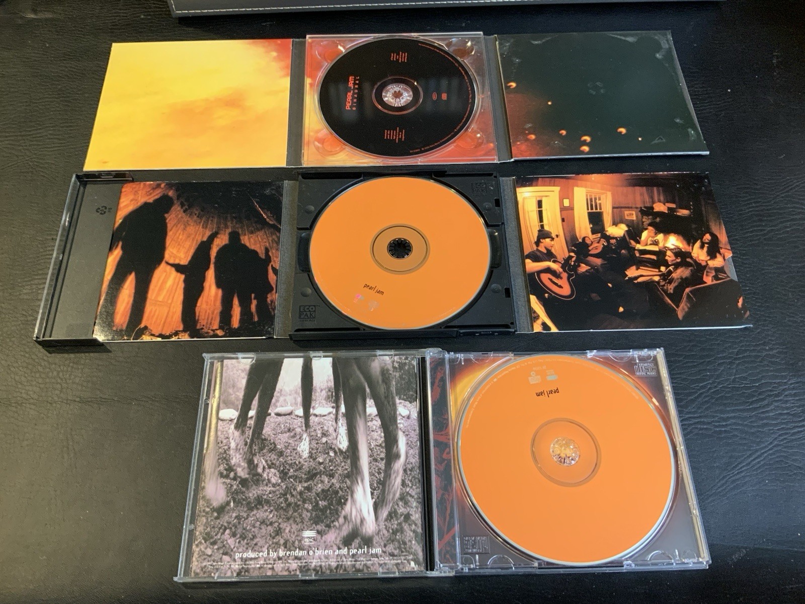 PEARL JAM - VS. (2 Copies) & Binaural.  LOT OF (3) CDS Rare Early Case VG - Image 3