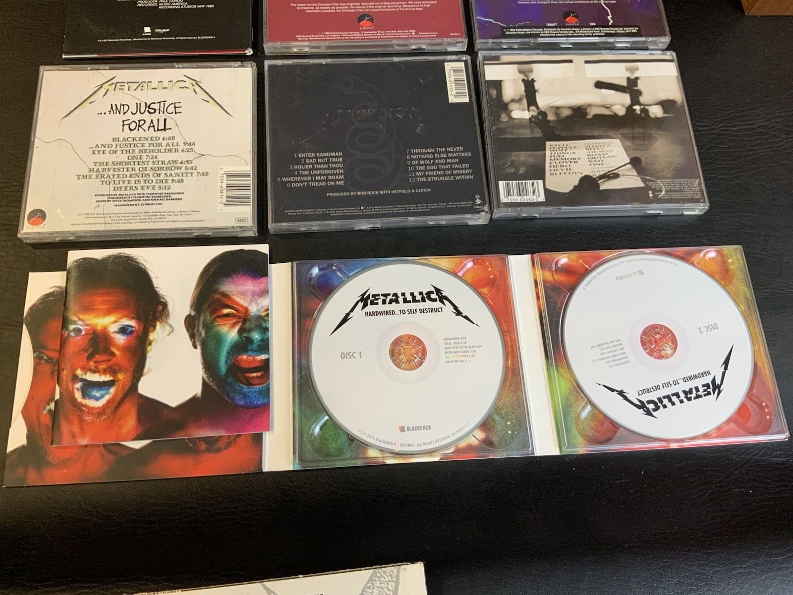 Metallica 8 CD Lot | Ride The Lightning, Master Of Puppets, And Justice, Black + - Image 3