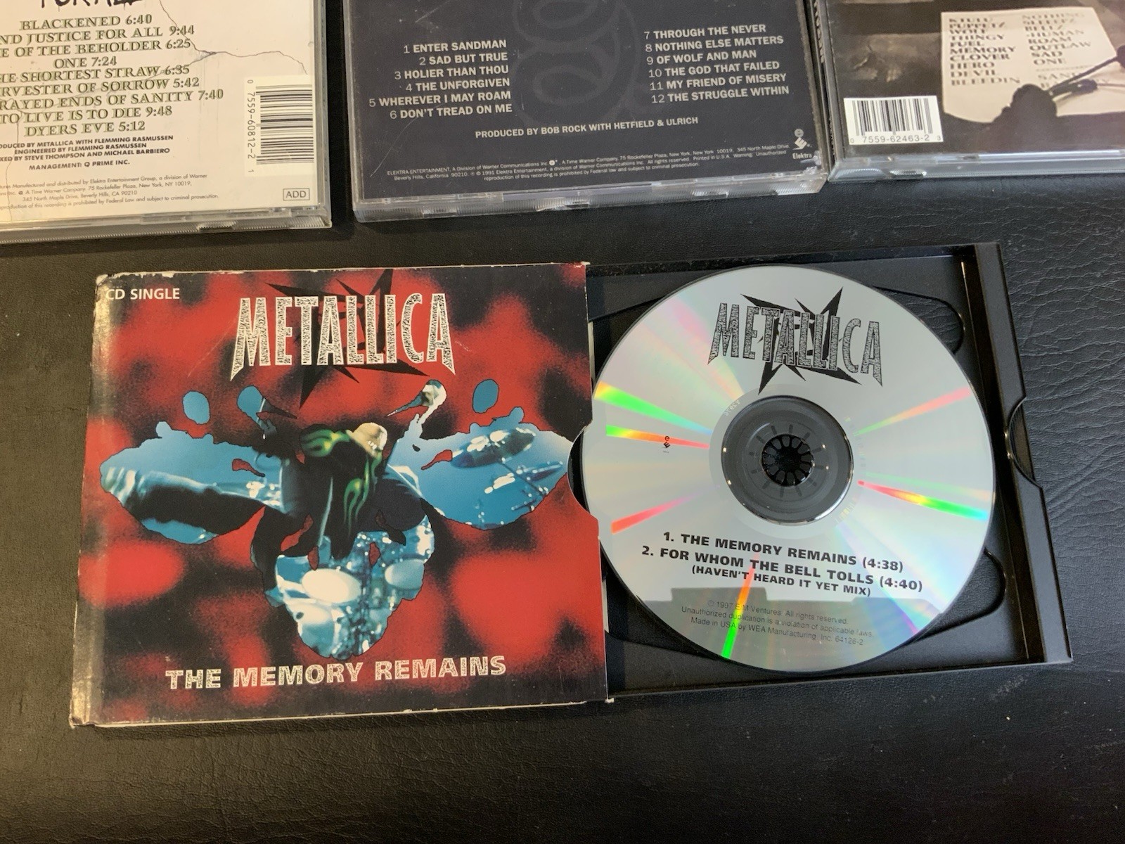 Metallica 8 CD Lot | Ride The Lightning, Master Of Puppets, And Justice, Black + - Image 4