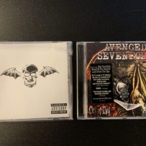 Lot of 2 CD: Avenged Sevenfold - City Of Evil & Self Titled Metal/Rock