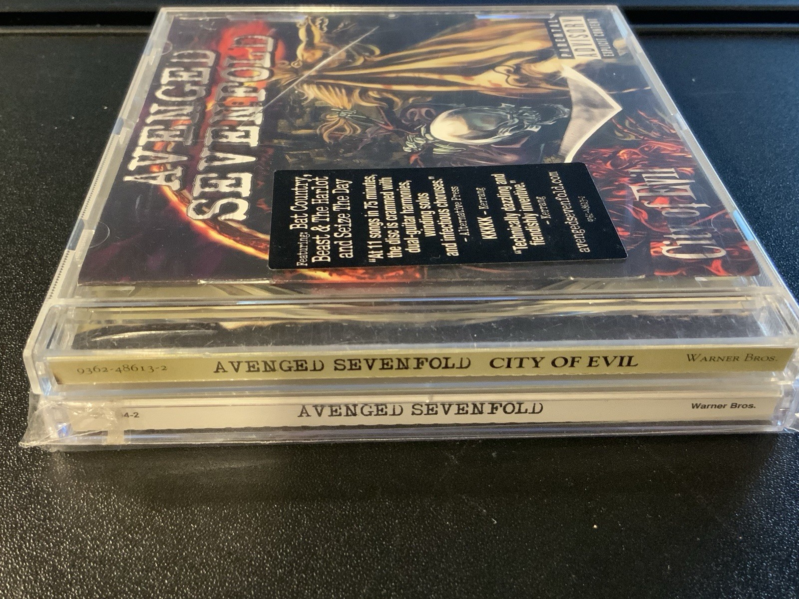 Lot of 2 CD: Avenged Sevenfold - City Of Evil & Self Titled Metal/Rock - Image 5