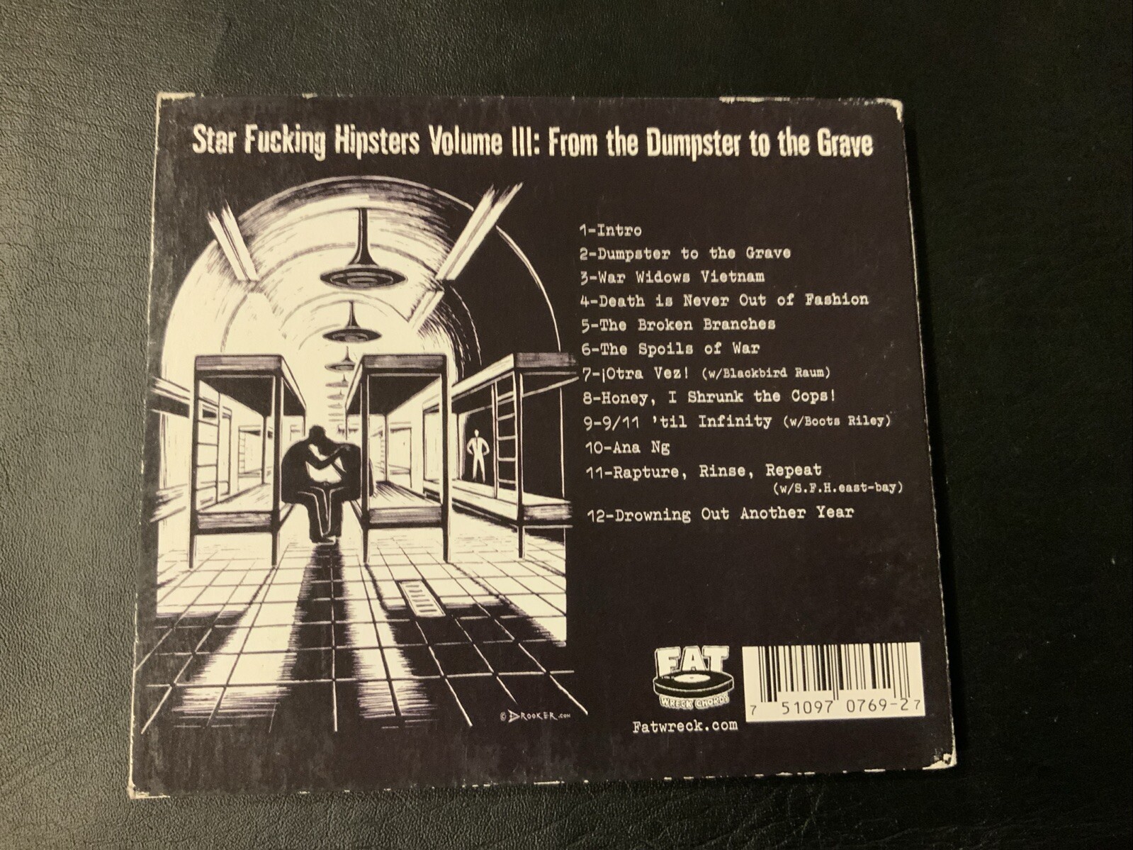 Star Fucking Hipsters – Never Rest In Peace CD Alternative Tentacles 2009 VG+ - Image 2