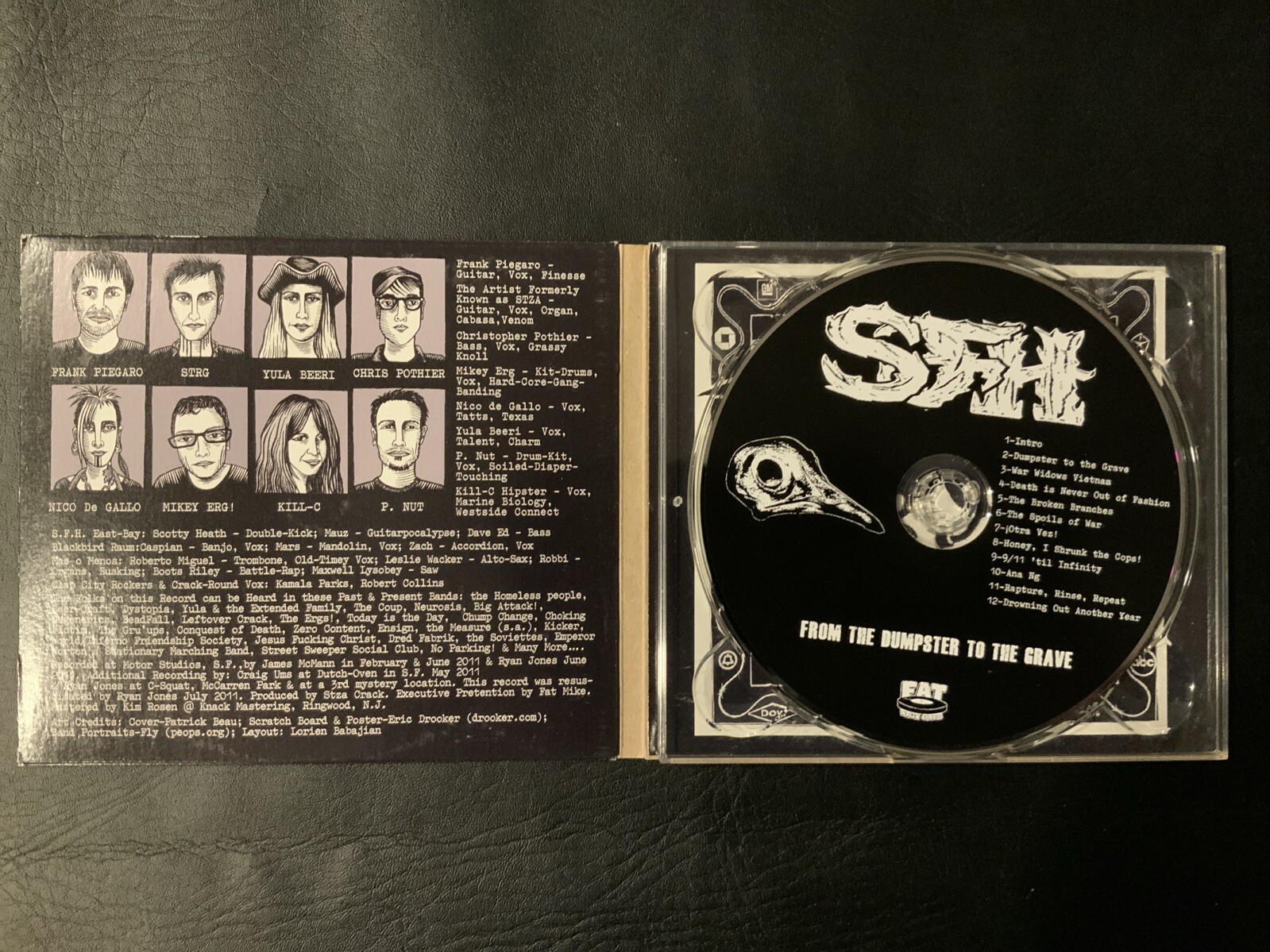 Star Fucking Hipsters – Never Rest In Peace CD Alternative Tentacles 2009 VG+ - Image 3