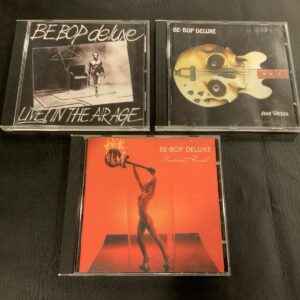Be-Bop Deluxe 3 CD Lot: Axe Victim, Sunburst Finish, Live In the Air Age