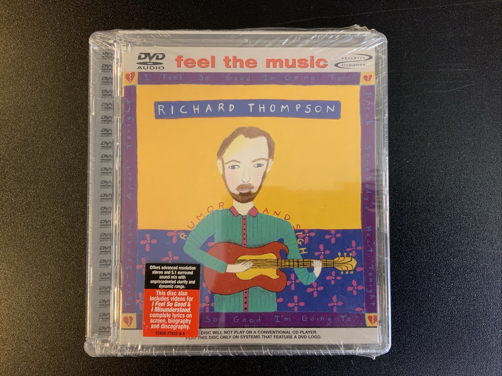 Richard Thompson Rumor and Sigh DVD Audio Feel The Music 2002