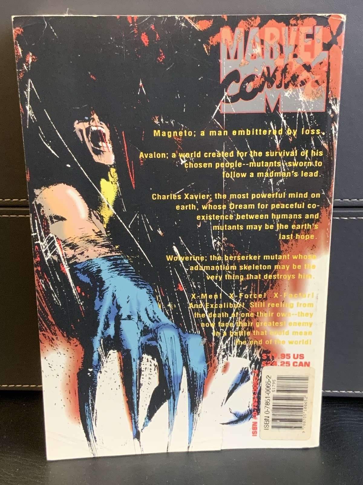 X-Men Fatal Attractions 1994 Trade Paperback Marvel Comics - Image 2