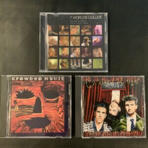 Crowded House / Neil Finn 3 CD Lot - Woodface, Temple of Low Men 7 Worlds Live