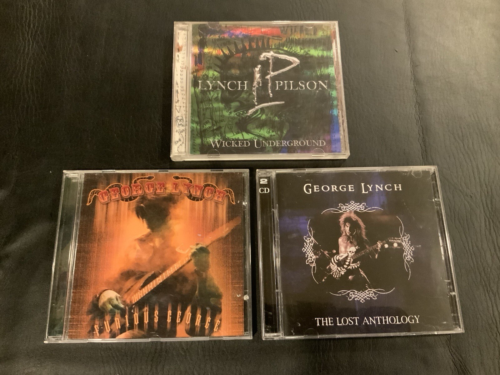 George Lynch Rare 5 CD Lot Furious George, Lost Anthology, Lynch Pilson, Sacred - Image 3