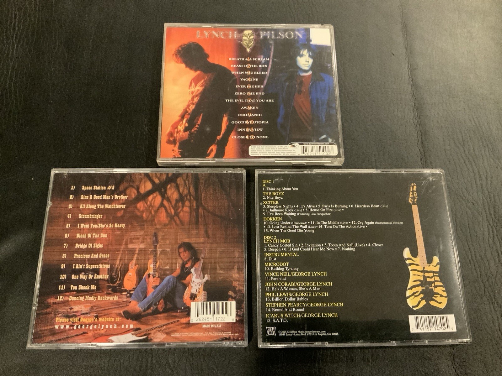 George Lynch Rare 5 CD Lot Furious George, Lost Anthology, Lynch Pilson, Sacred - Image 4