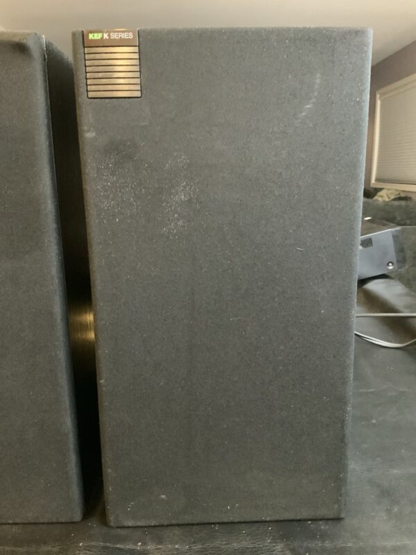 Audiophile Brand KEF Speakers K 140 / K140 / SP 3133 8 OHM, Banana Jack VIDEO - Image 7