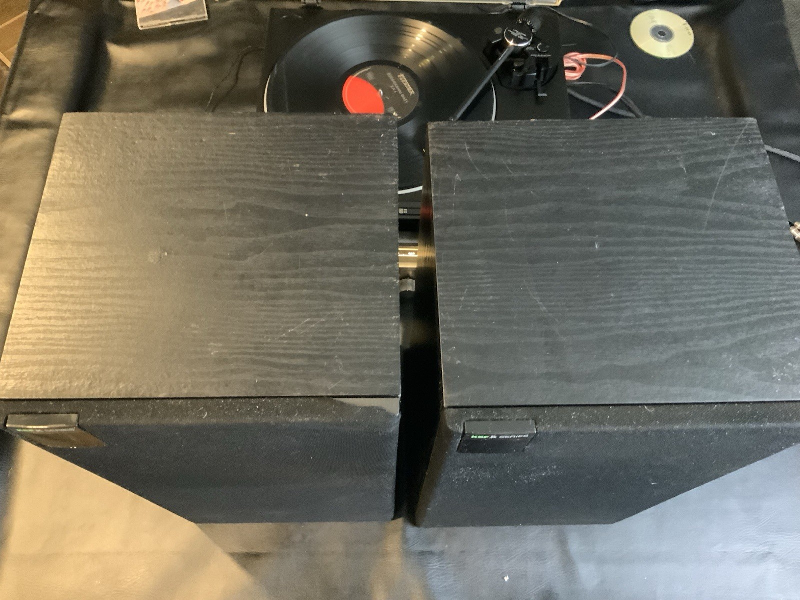 Audiophile Brand KEF Speakers K 140 / K140 / SP 3133 8 OHM, Banana Jack VIDEO - Image 8