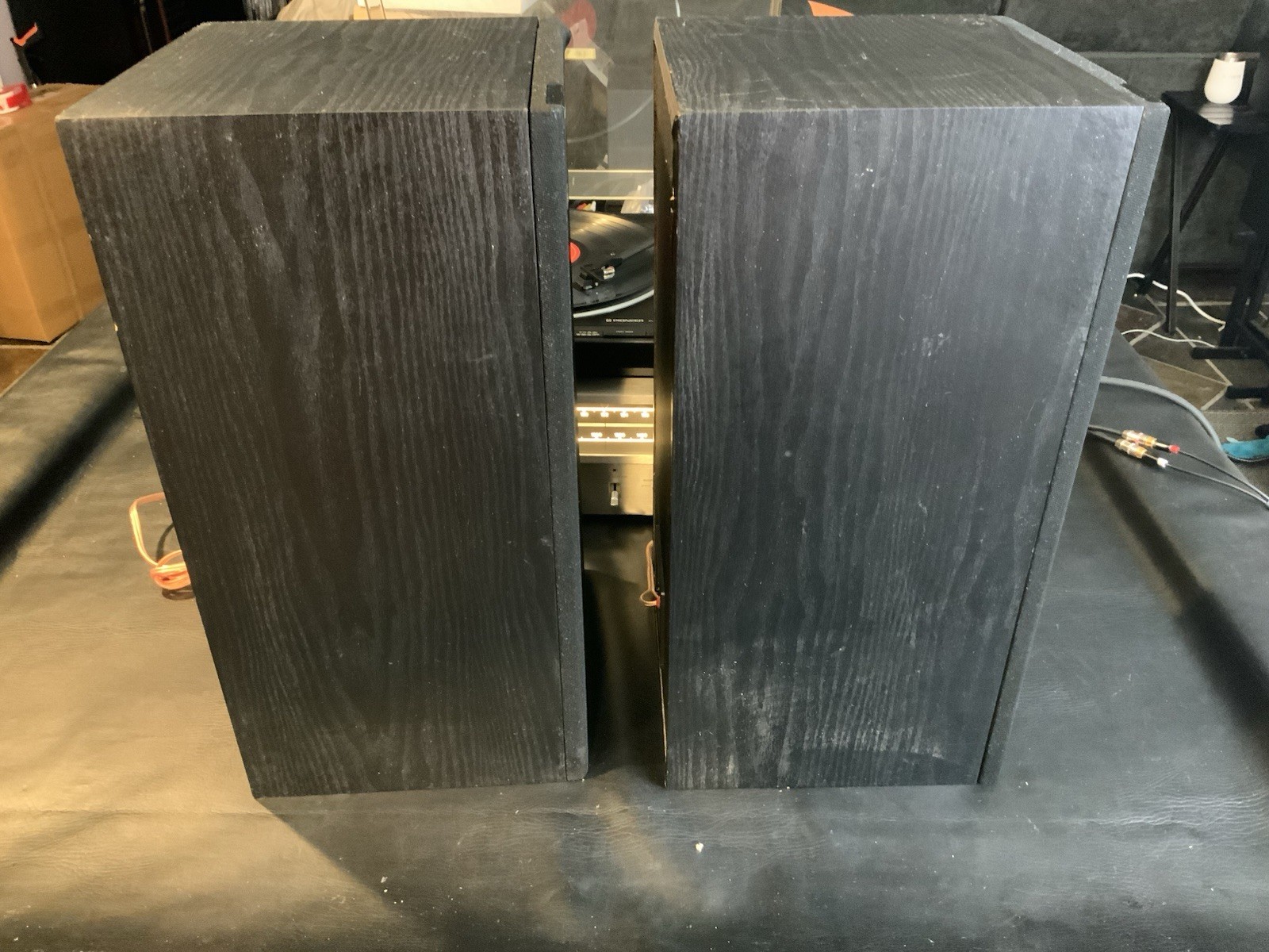 Audiophile Brand KEF Speakers K 140 / K140 / SP 3133 8 OHM, Banana Jack VIDEO - Image 10