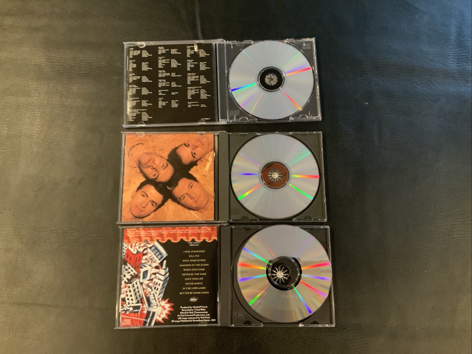 Crowded House / Neil Finn 3 CD Lot - Woodface, Temple of Low Men 7 Worlds Live - Image 4