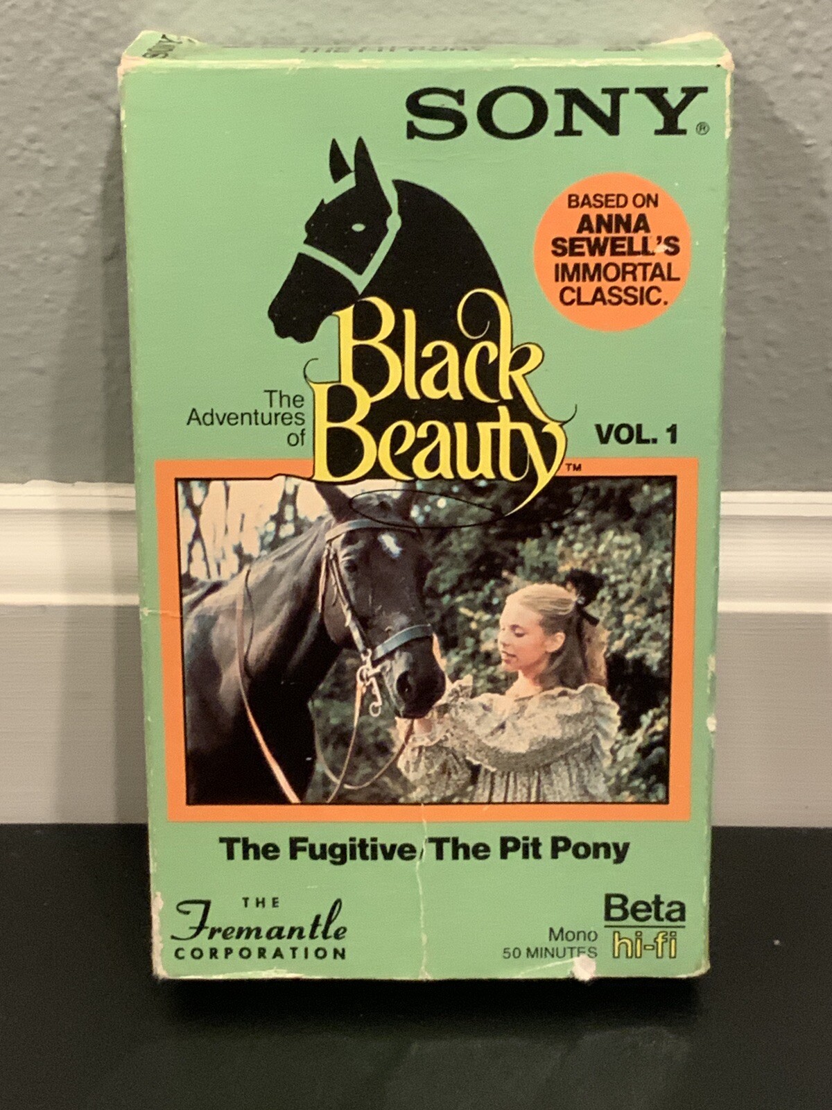 Betamax Black Beauty 3 Tape Lot, Fugitive The Pit Pony, Ribbon For Beauty+ RARE - Image 2