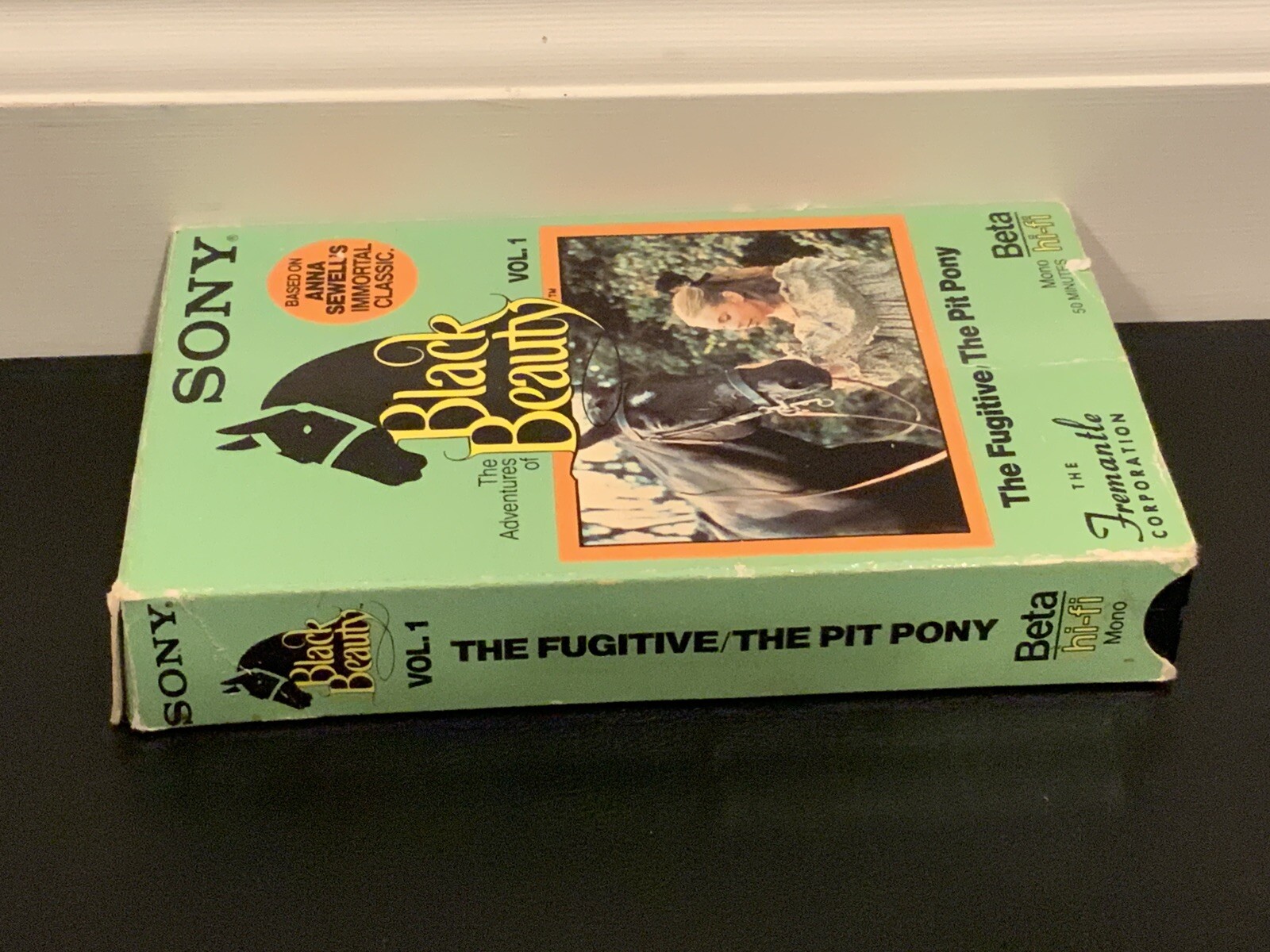 Betamax Black Beauty 3 Tape Lot, Fugitive The Pit Pony, Ribbon For Beauty+ RARE - Image 5