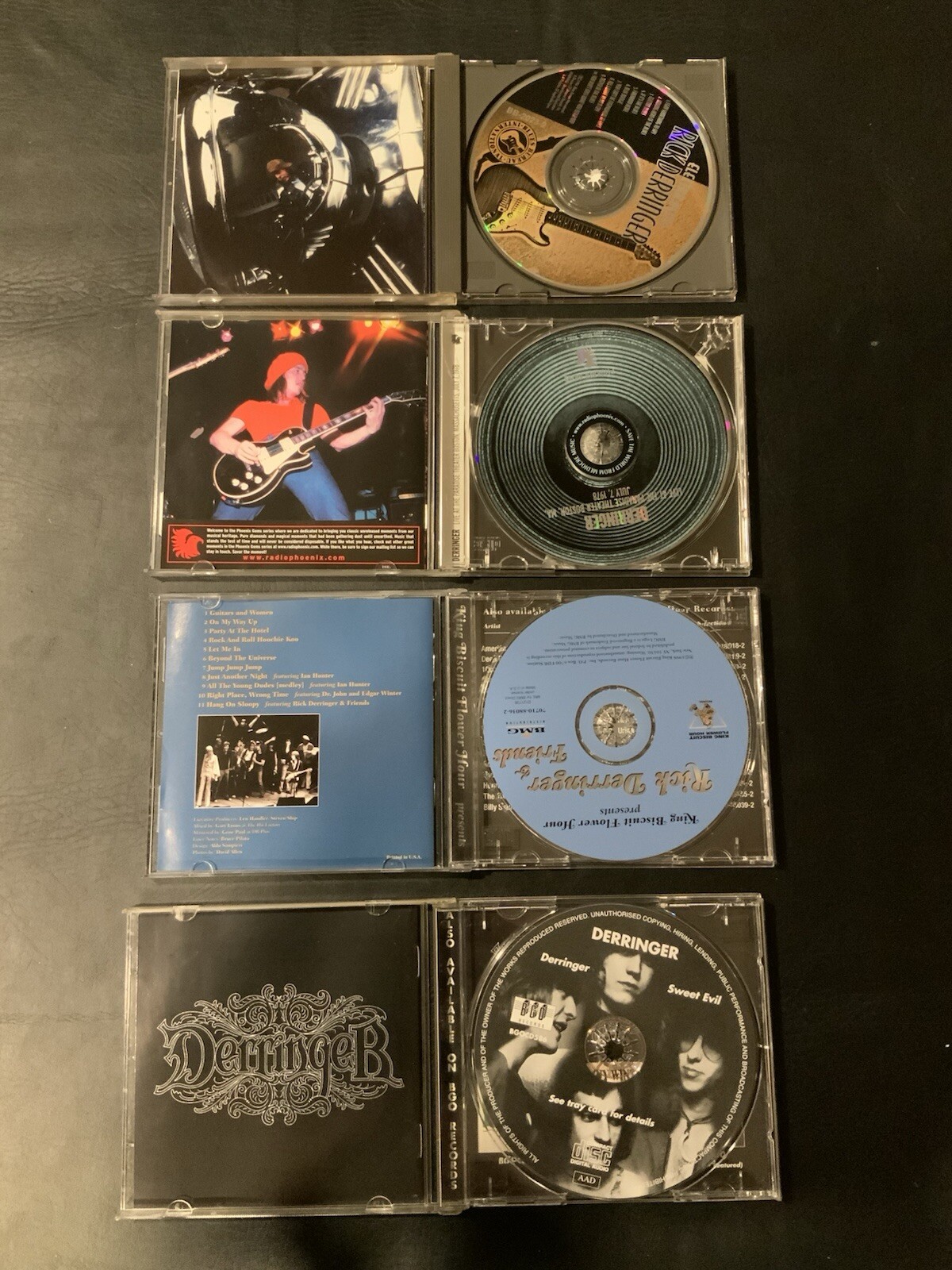 Rick Derringer 4 CD Lot RARE- Electra Blues, Live Paradise Theater, SWEET EVIL - Image 3