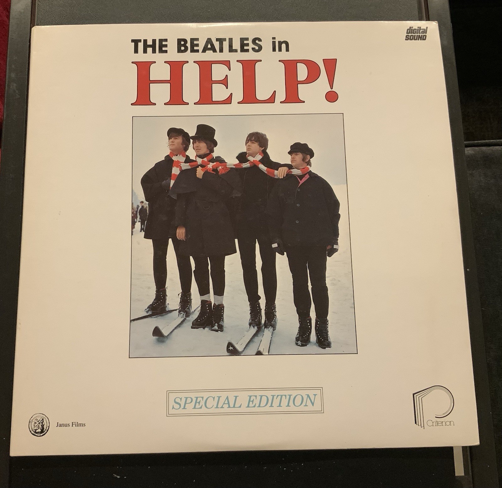 1987 The Beatles in HELP! Criterion Laserdisc Special Edition VG+/VG+