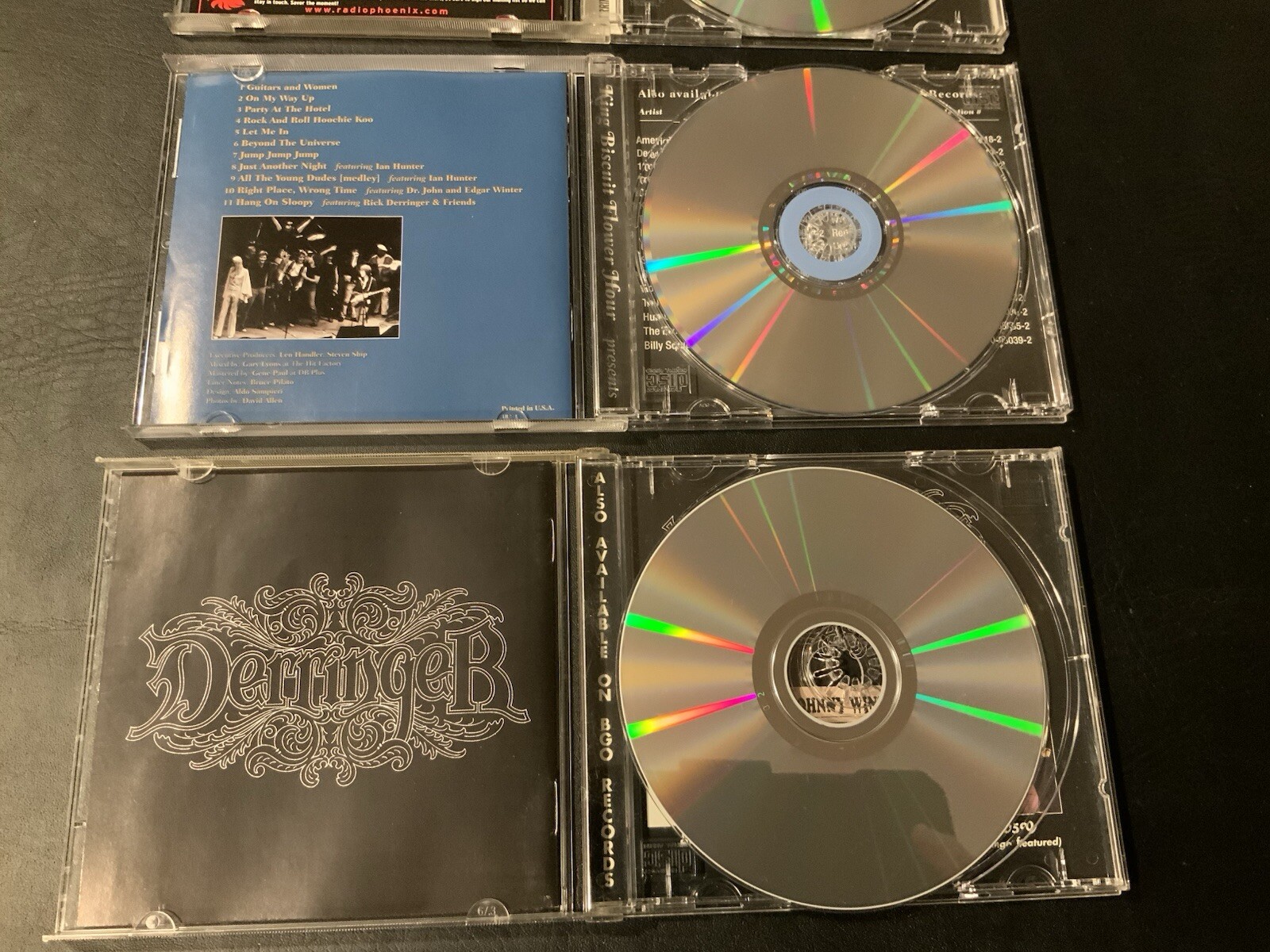 Rick Derringer 4 CD Lot RARE- Electra Blues, Live Paradise Theater, SWEET EVIL - Image 5