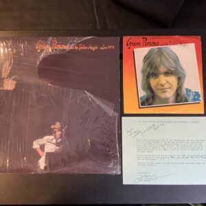 RARE Gram Parsons & the Fallen Angels 4 Record Lot + Posters & History MUST SEE
