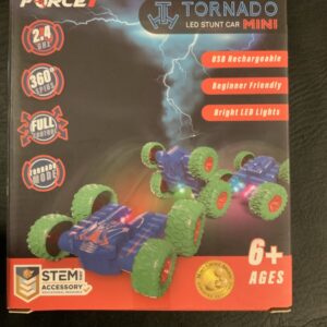 Force1 Tornado Mini LED Stunt Car Remote Control Rechargeable STEM Toy NEW