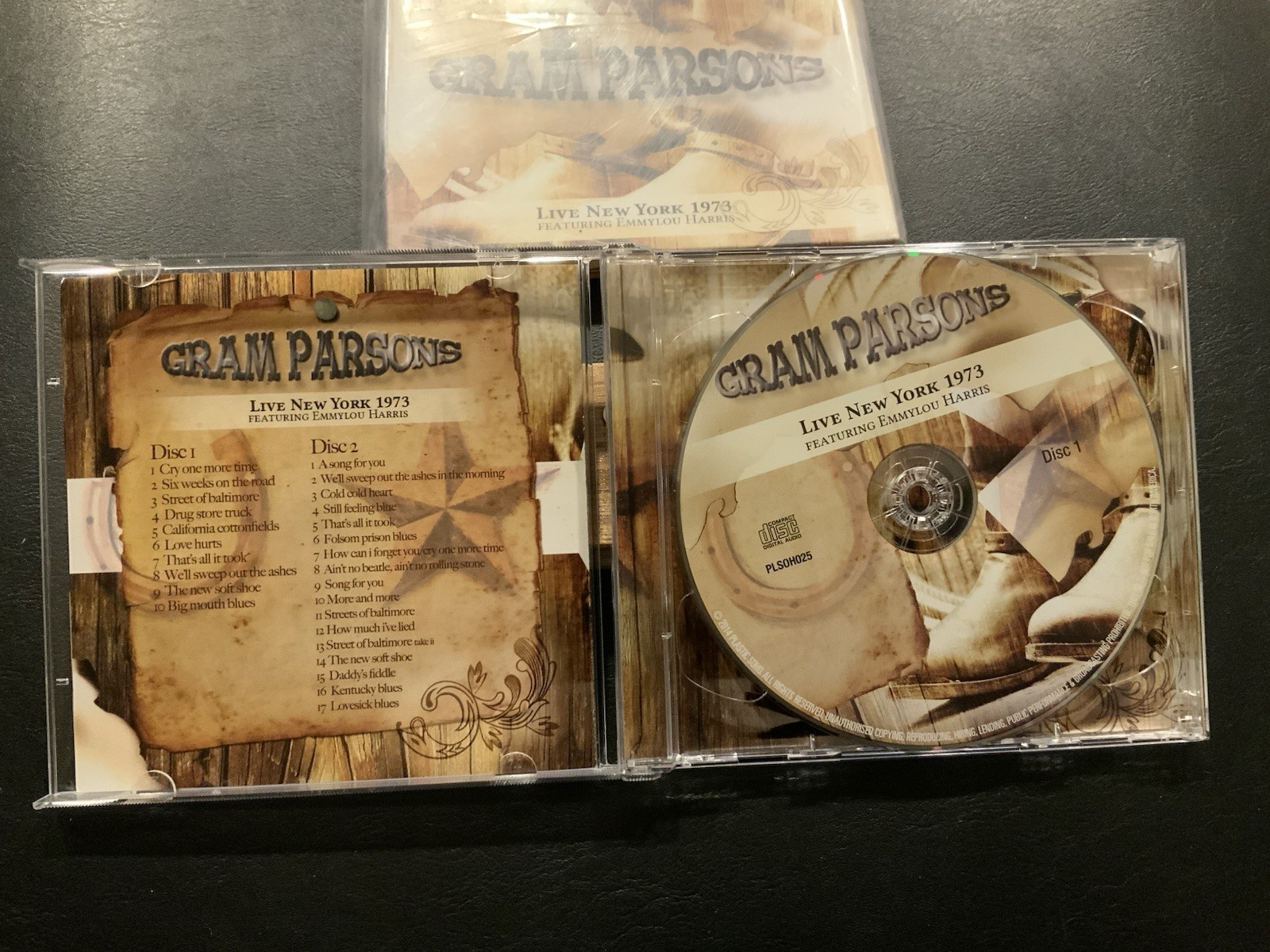 Gram Parsons Live New York 1973 (feat. Emmylou Harris) 2CD RARE HTF - Image 4