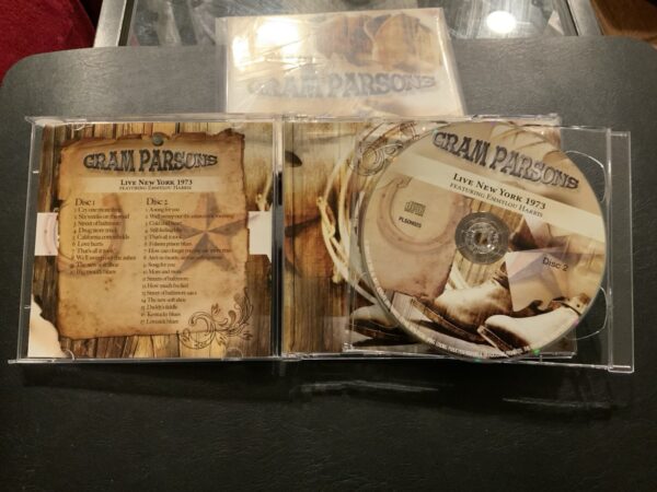 Gram Parsons Live New York 1973 (feat. Emmylou Harris) 2CD RARE HTF - Image 5