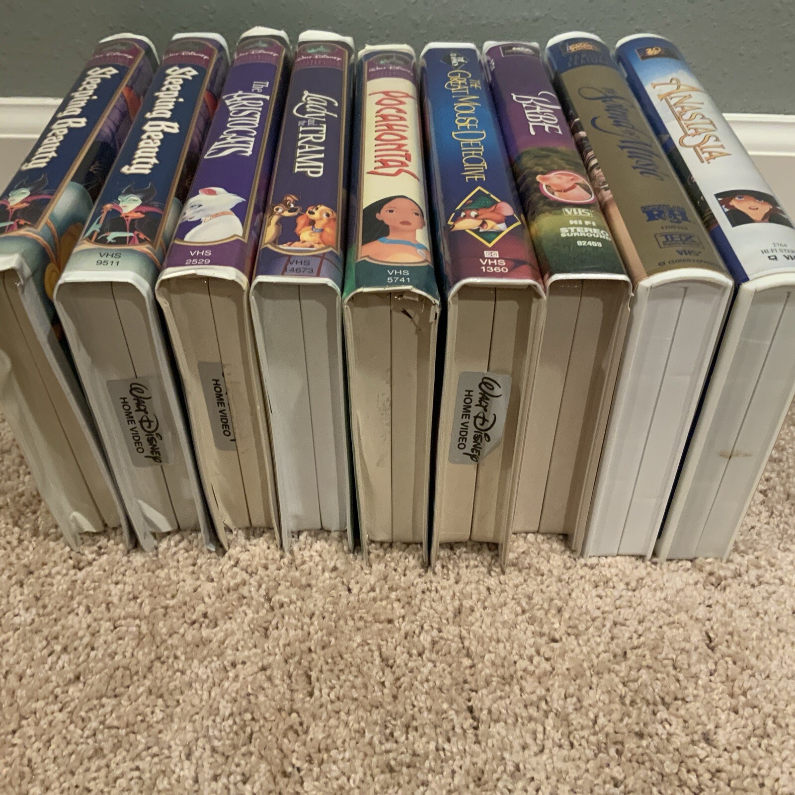 Lot Of 9 Disney VHS Movies: Black Label, Masterpiece Collection - Image 5